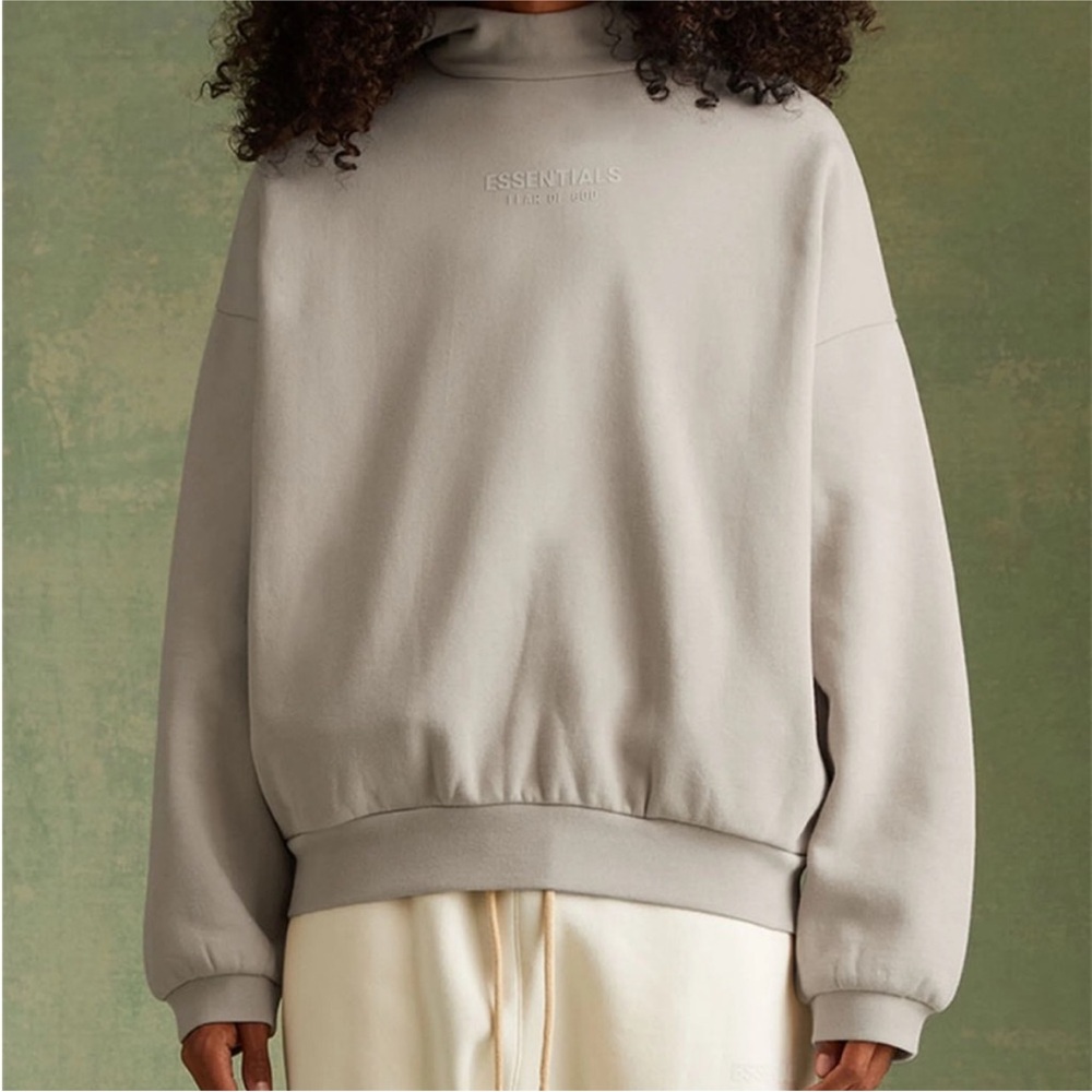 Fear of God Essentials Silver Cloud Hoodie